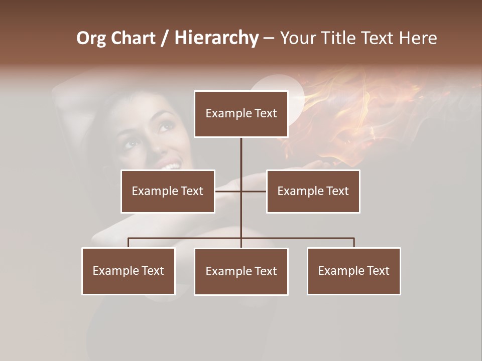 Smile Night Woman PowerPoint Template