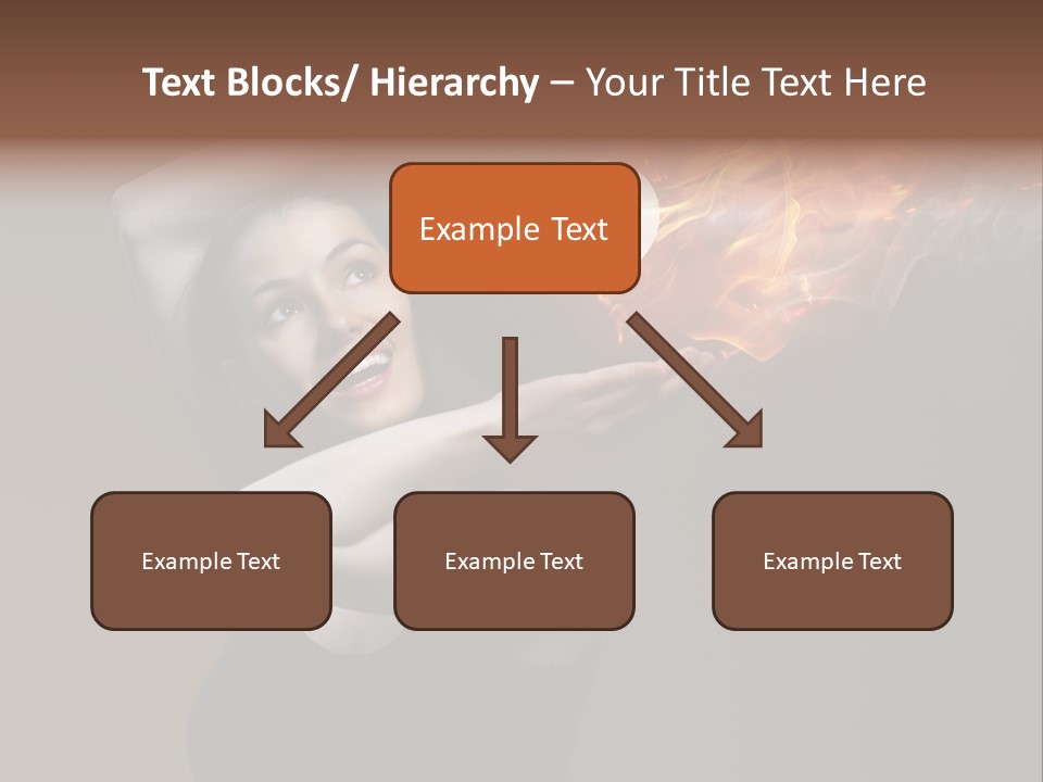 Smile Night Woman PowerPoint Template