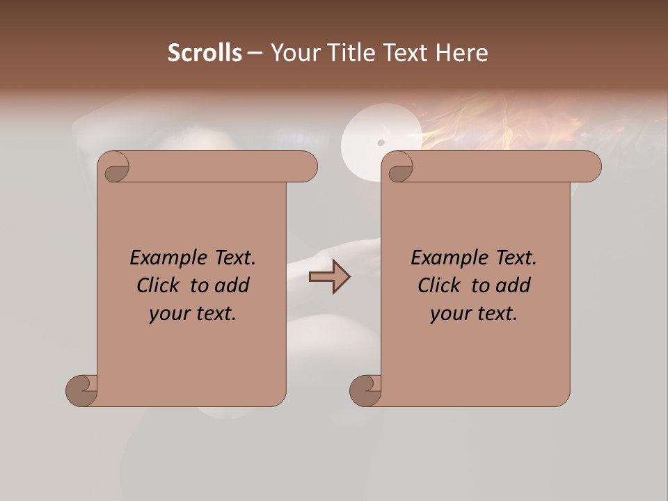 Smile Night Woman PowerPoint Template