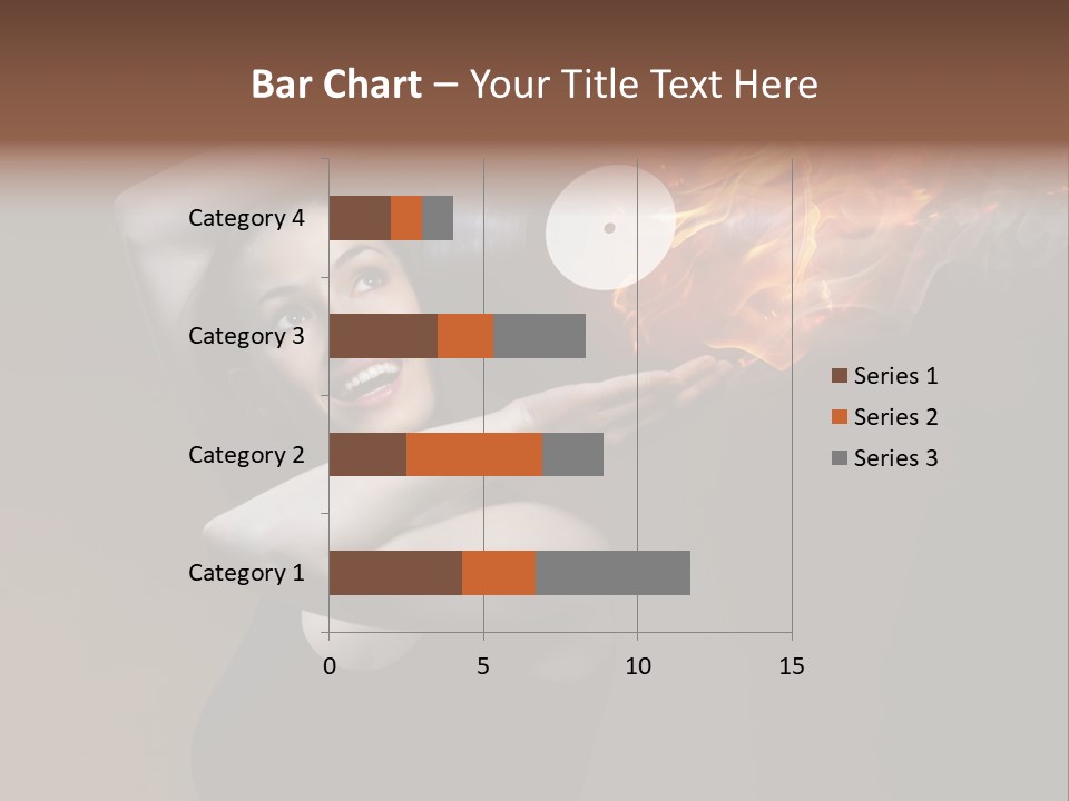 Smile Night Woman PowerPoint Template