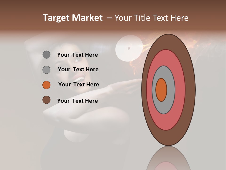 Smile Night Woman PowerPoint Template