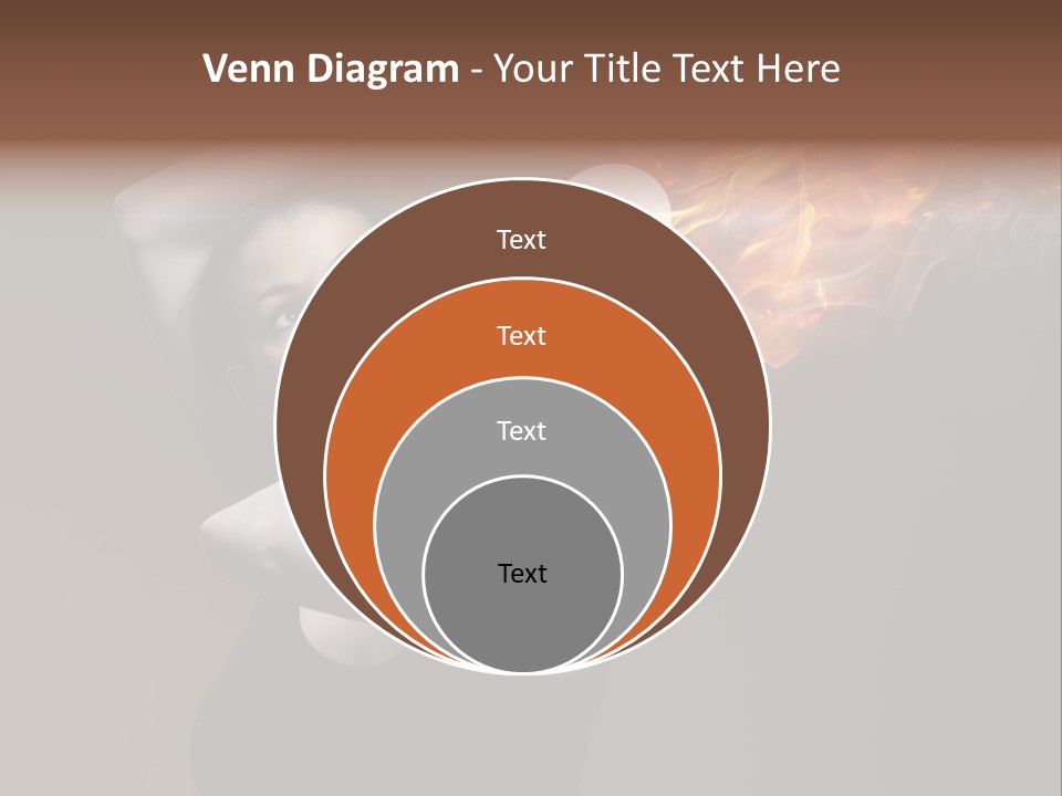 Smile Night Woman PowerPoint Template