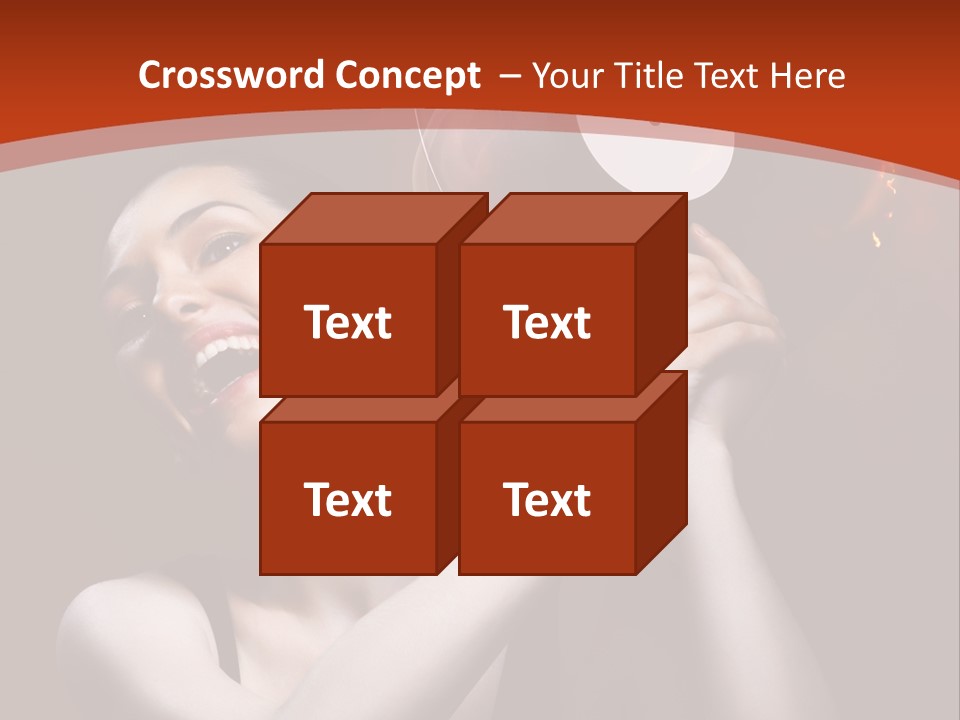 Portrait Burn Sound PowerPoint Template