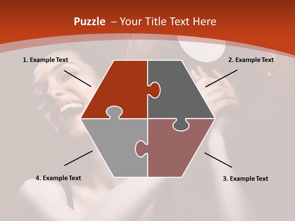 Portrait Burn Sound PowerPoint Template