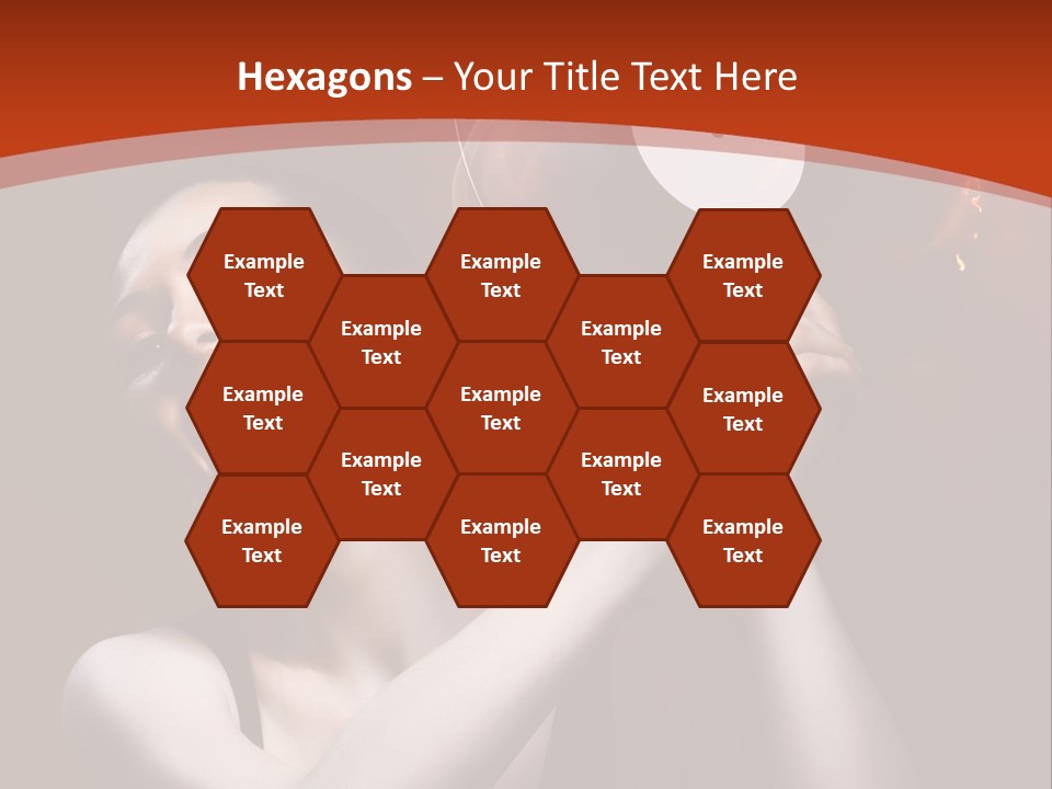 Portrait Burn Sound PowerPoint Template