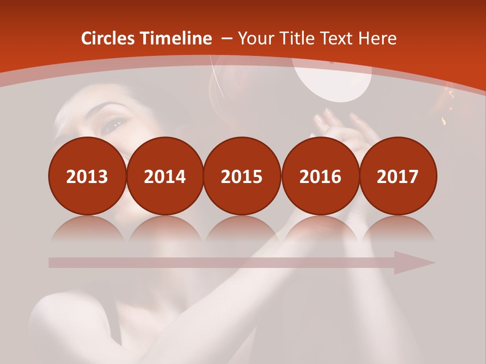 Portrait Burn Sound PowerPoint Template