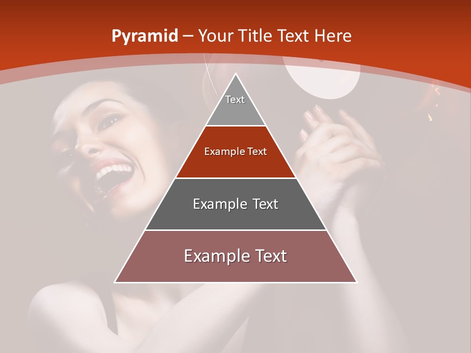 Portrait Burn Sound PowerPoint Template