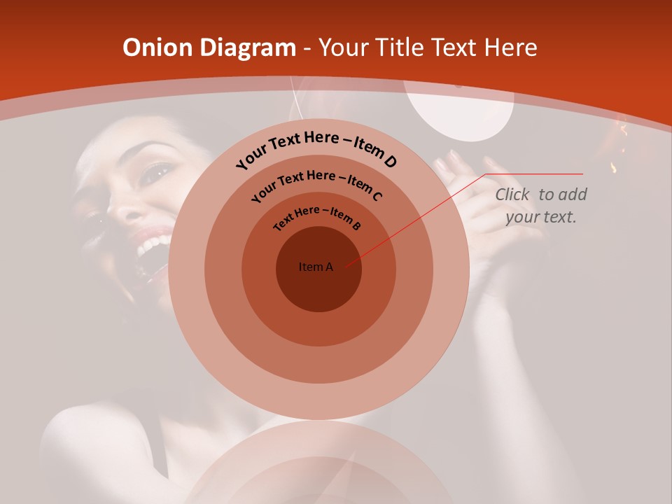 Portrait Burn Sound PowerPoint Template