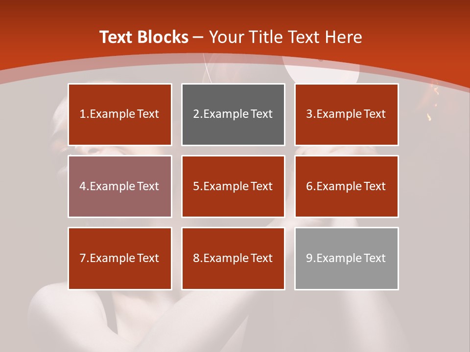 Portrait Burn Sound PowerPoint Template