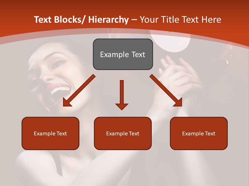 Portrait Burn Sound PowerPoint Template