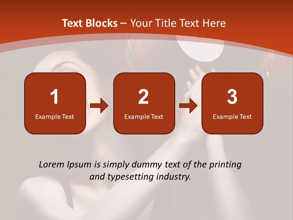 Portrait Burn Sound PowerPoint Template
