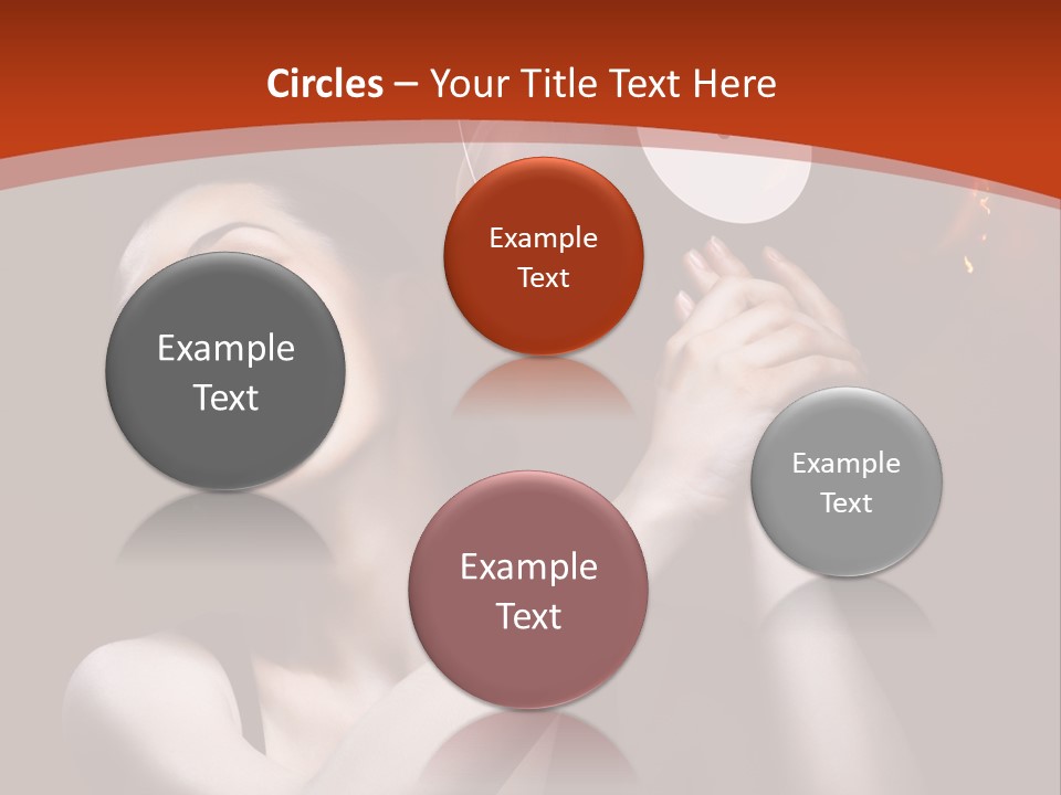 Portrait Burn Sound PowerPoint Template