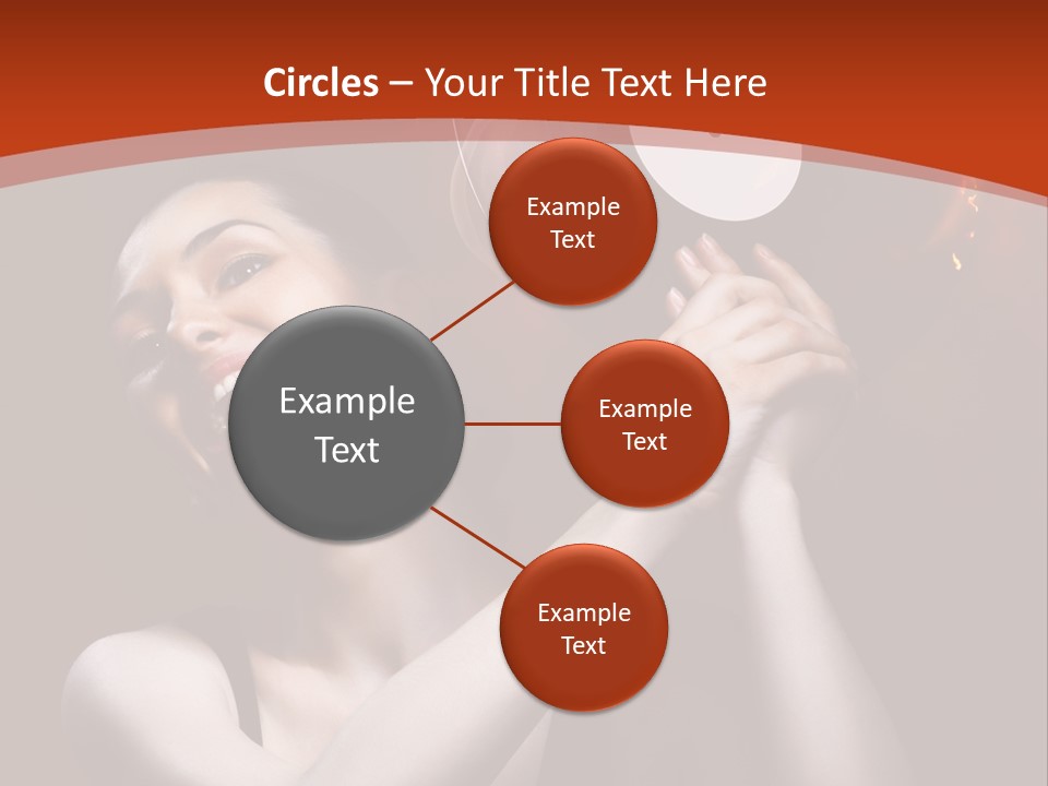 Portrait Burn Sound PowerPoint Template