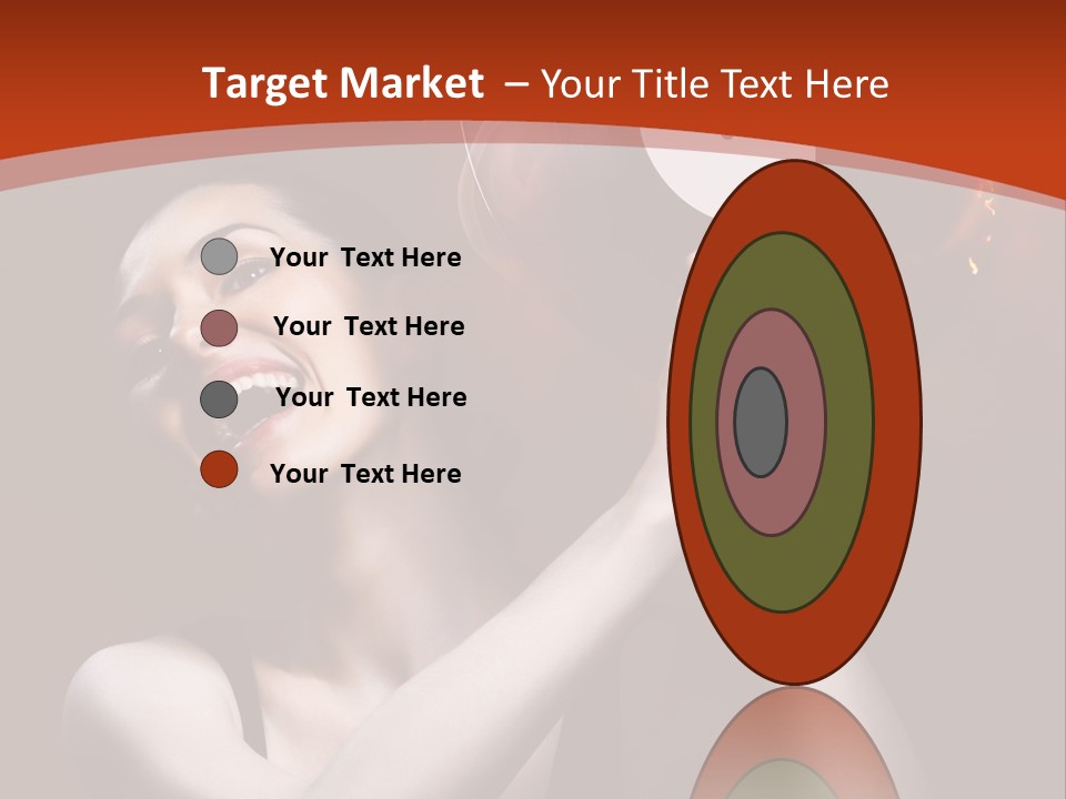 Portrait Burn Sound PowerPoint Template