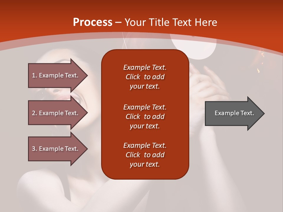 Portrait Burn Sound PowerPoint Template
