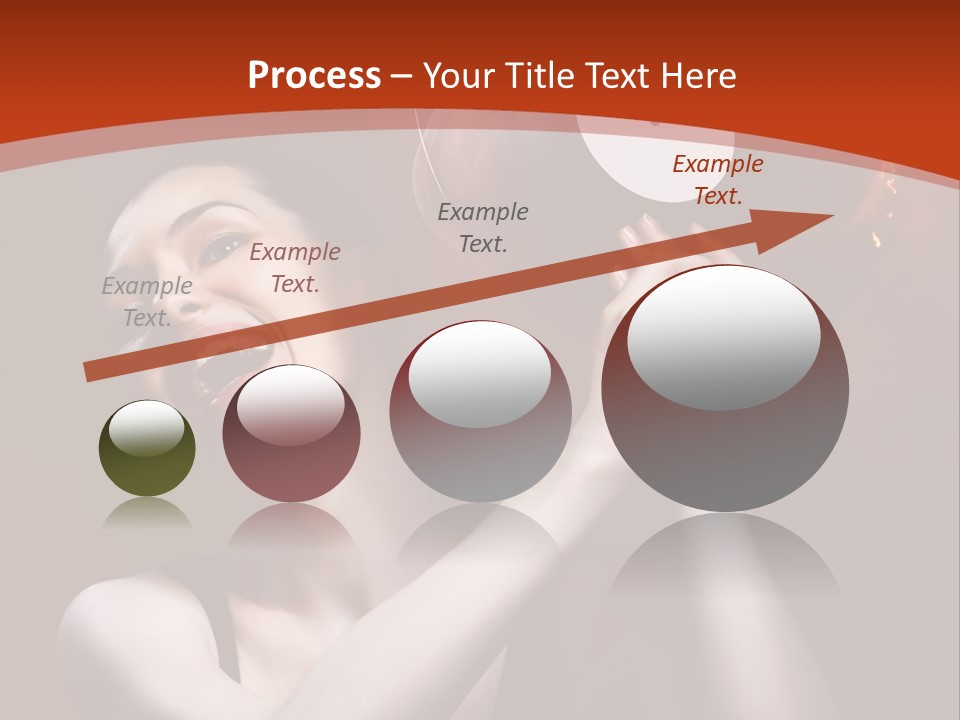 Portrait Burn Sound PowerPoint Template