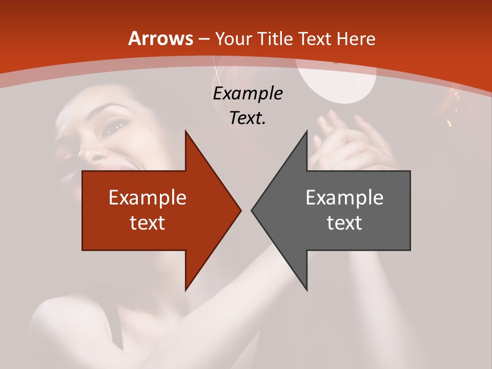 Portrait Burn Sound PowerPoint Template