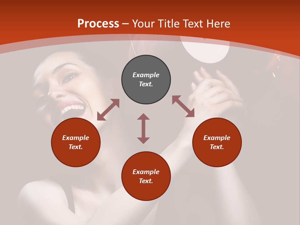 Portrait Burn Sound PowerPoint Template