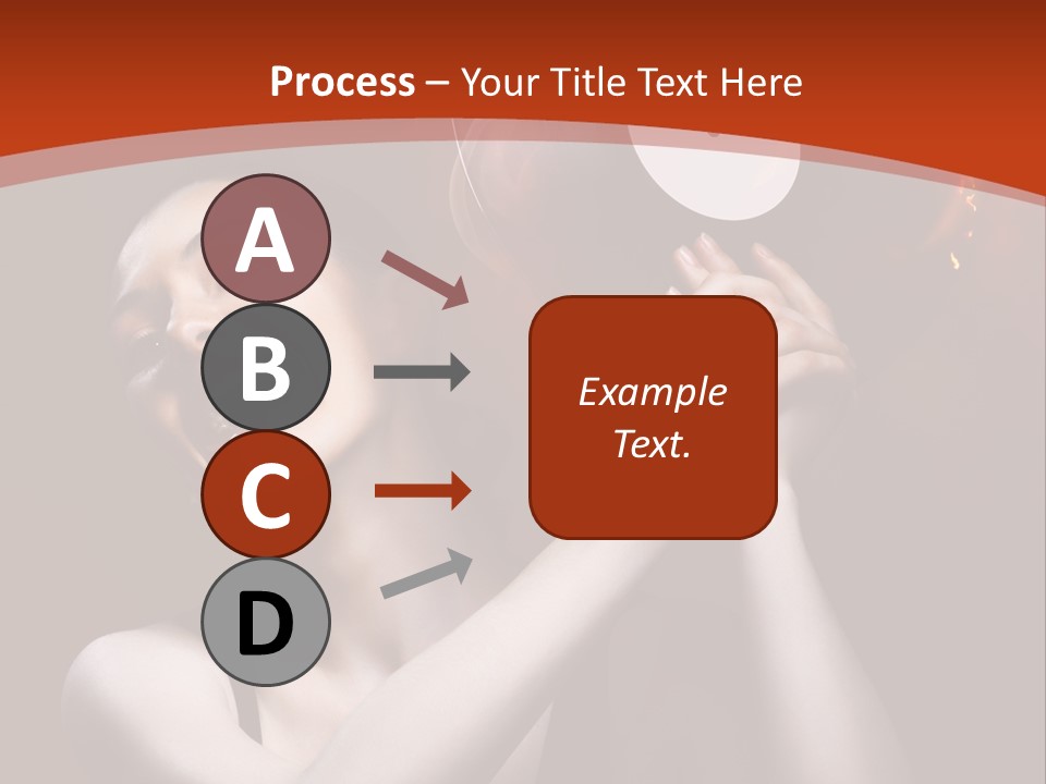 Portrait Burn Sound PowerPoint Template