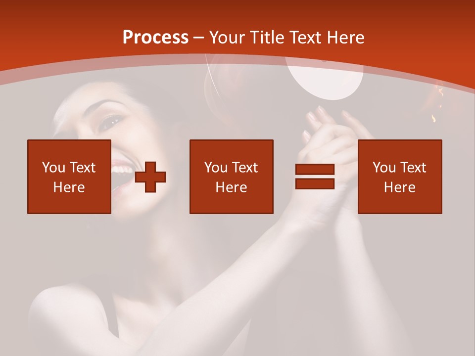 Portrait Burn Sound PowerPoint Template