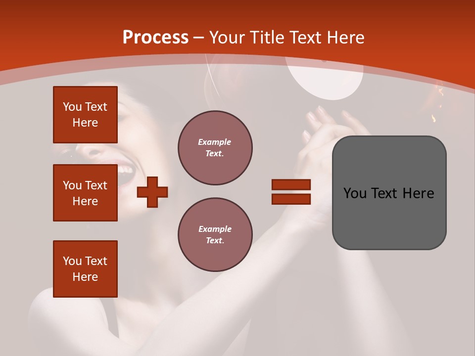 Portrait Burn Sound PowerPoint Template