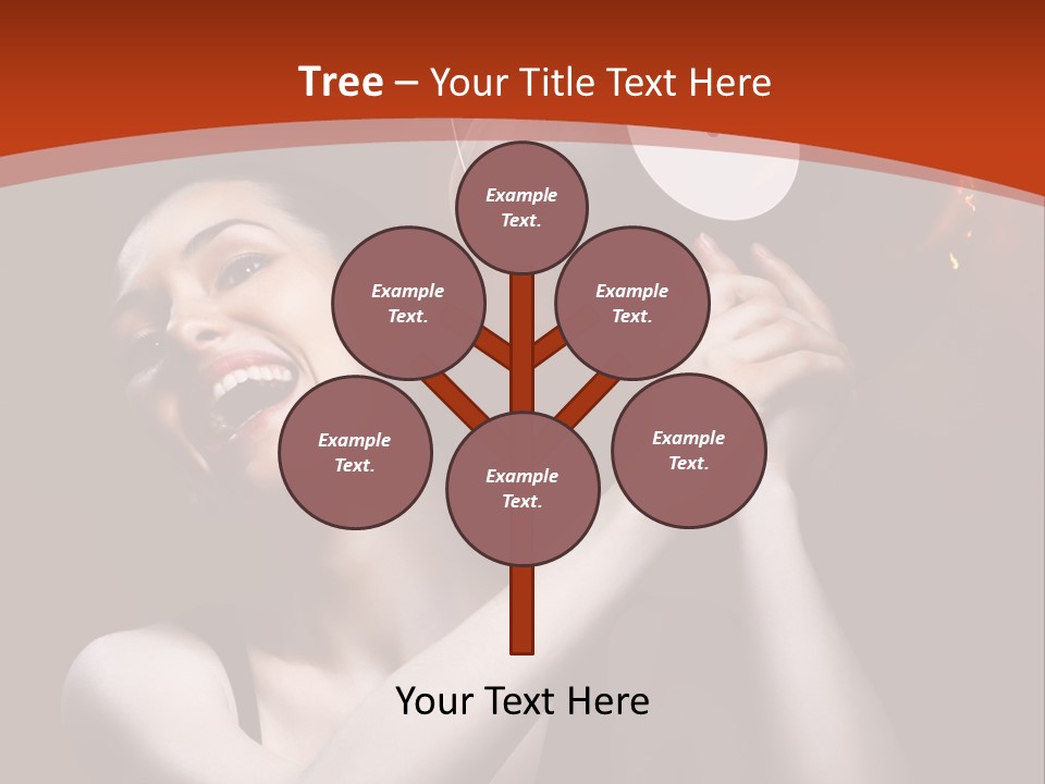 Portrait Burn Sound PowerPoint Template