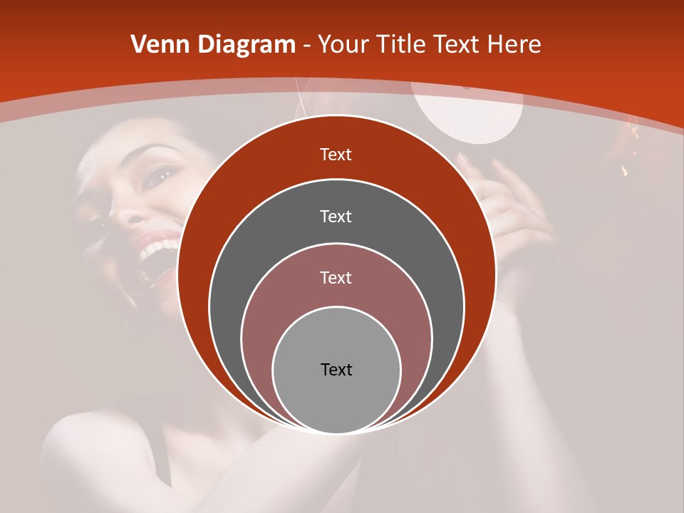 Portrait Burn Sound PowerPoint Template