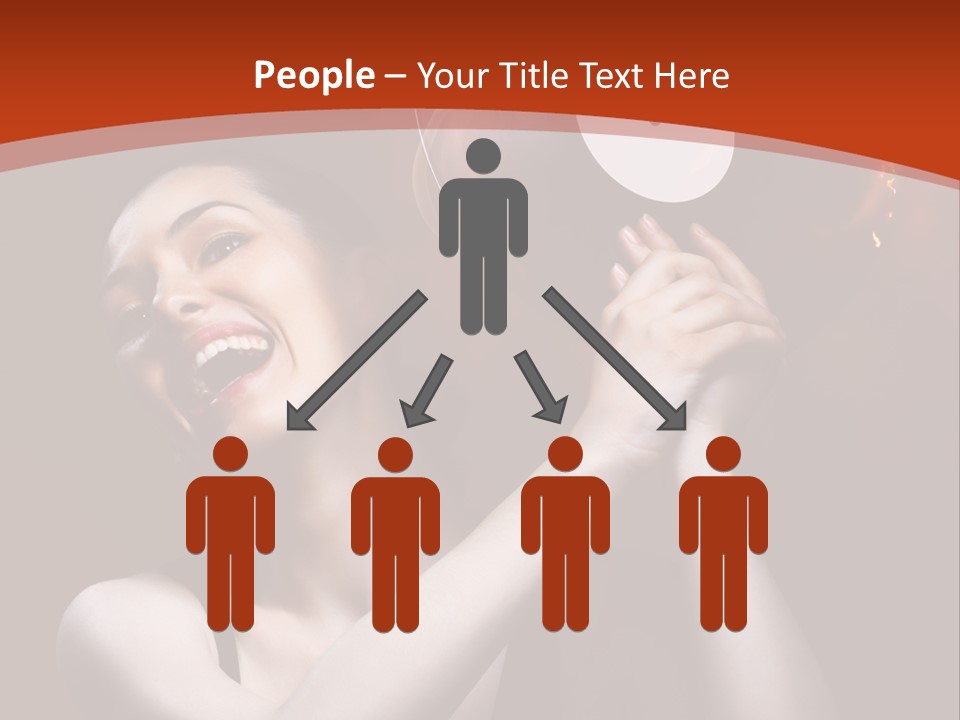 Portrait Burn Sound PowerPoint Template