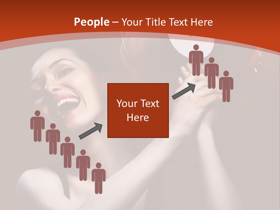 Portrait Burn Sound PowerPoint Template