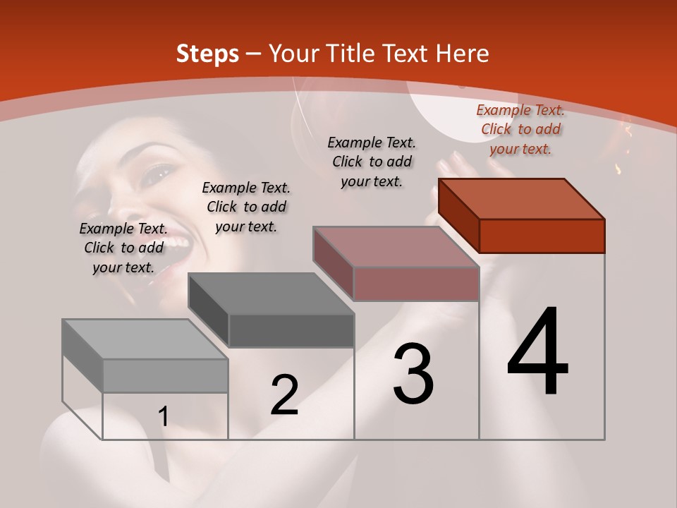 Portrait Burn Sound PowerPoint Template