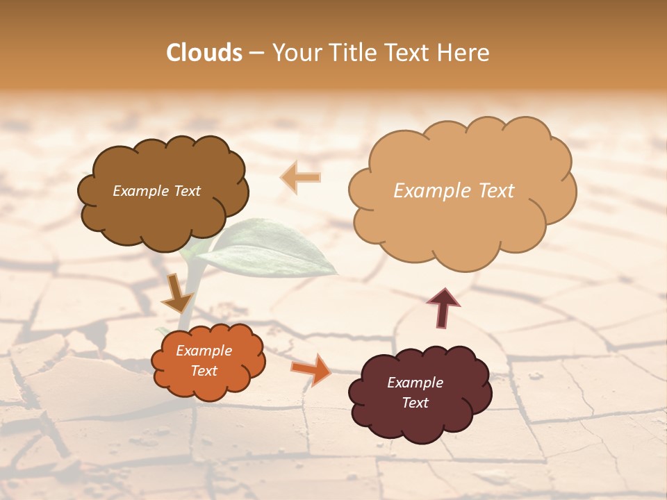 Wasteland Drought Clay PowerPoint Template