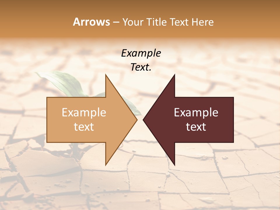 Wasteland Drought Clay PowerPoint Template