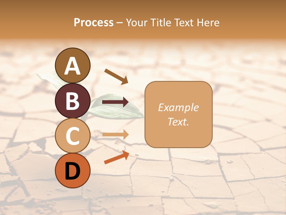 Wasteland Drought Clay PowerPoint Template