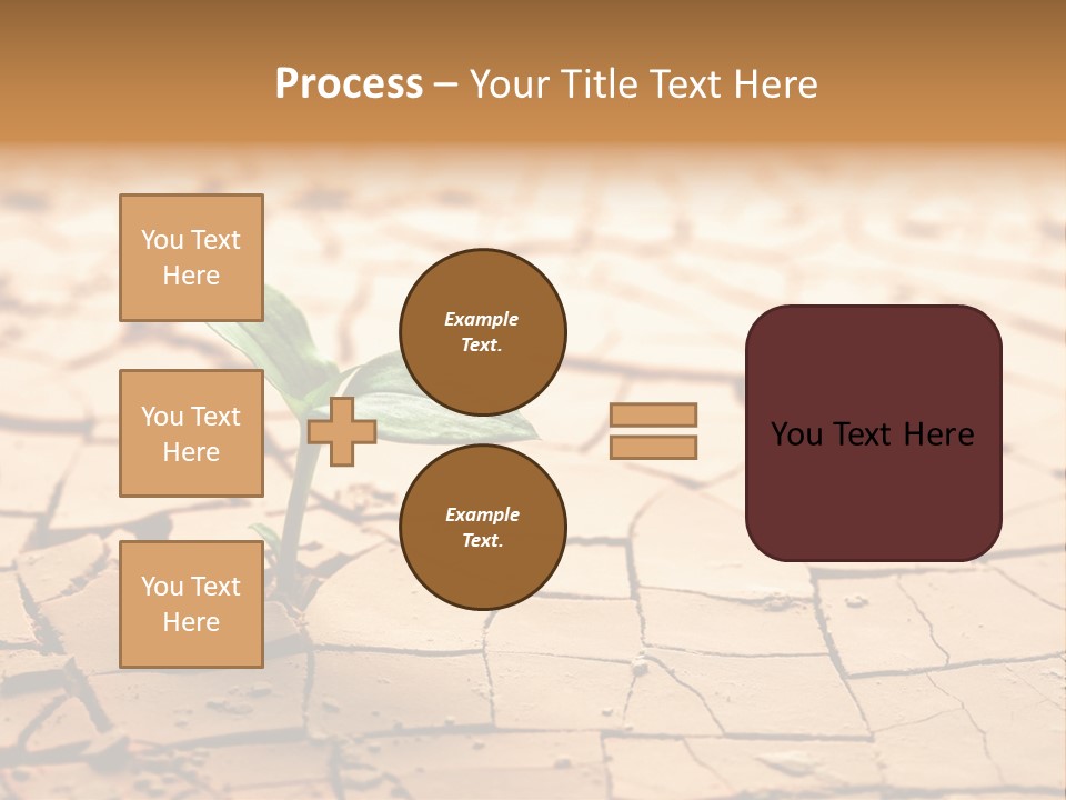 Wasteland Drought Clay PowerPoint Template