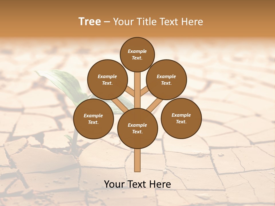 Wasteland Drought Clay PowerPoint Template