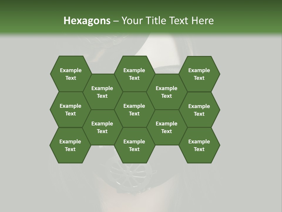 Stylish Brunette Creative PowerPoint Template