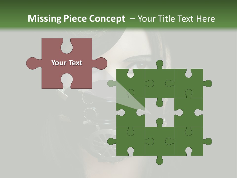 Stylish Brunette Creative PowerPoint Template