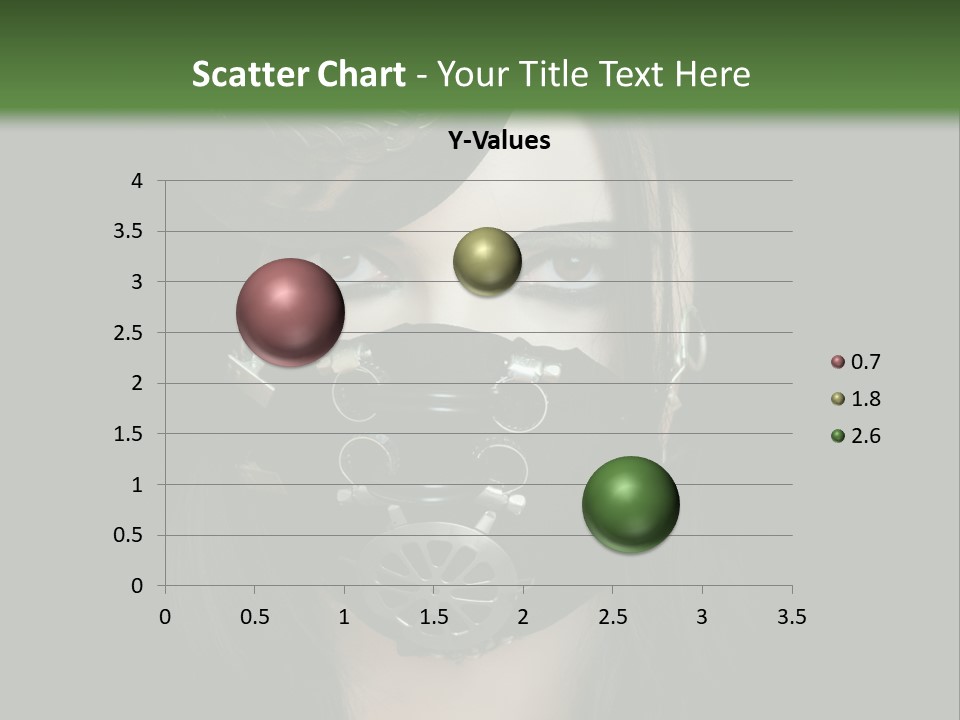 Stylish Brunette Creative PowerPoint Template