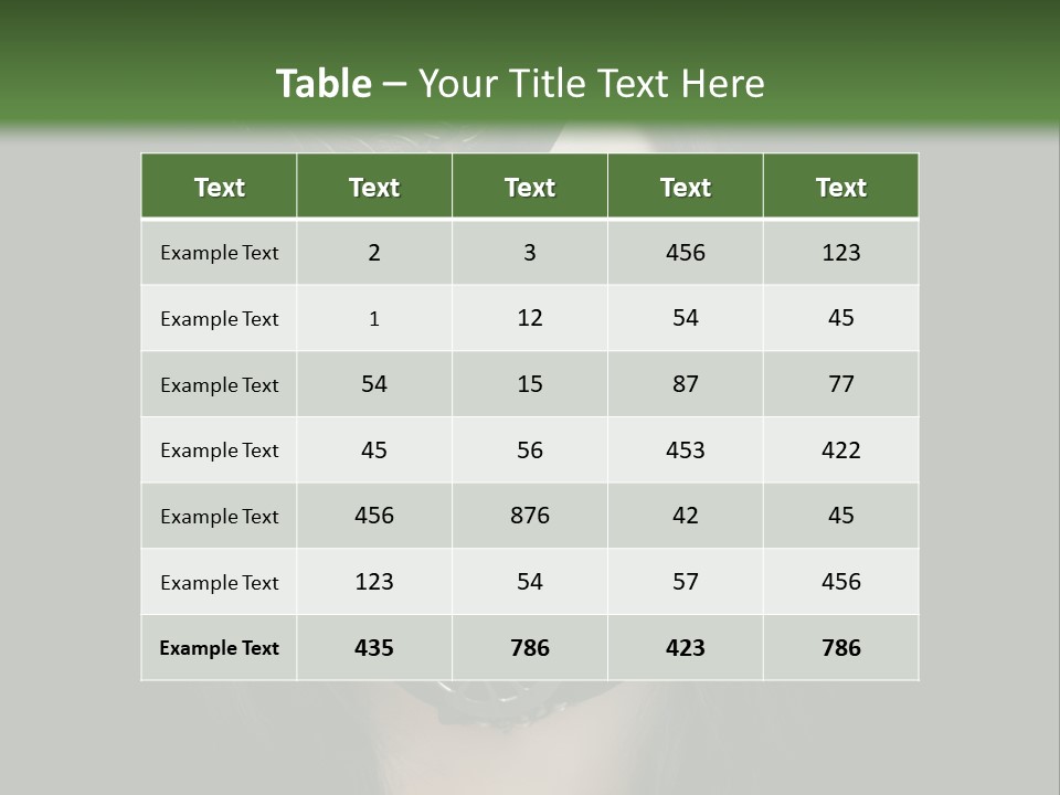 Stylish Brunette Creative PowerPoint Template