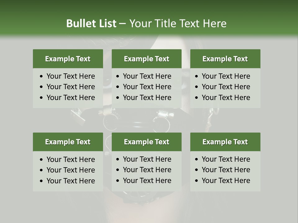 Stylish Brunette Creative PowerPoint Template