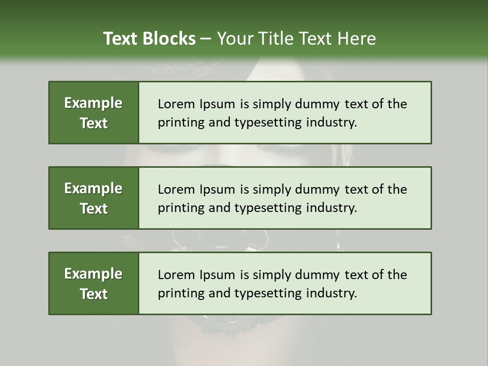 Stylish Brunette Creative PowerPoint Template