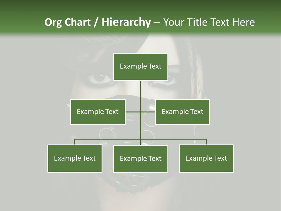 Stylish Brunette Creative PowerPoint Template