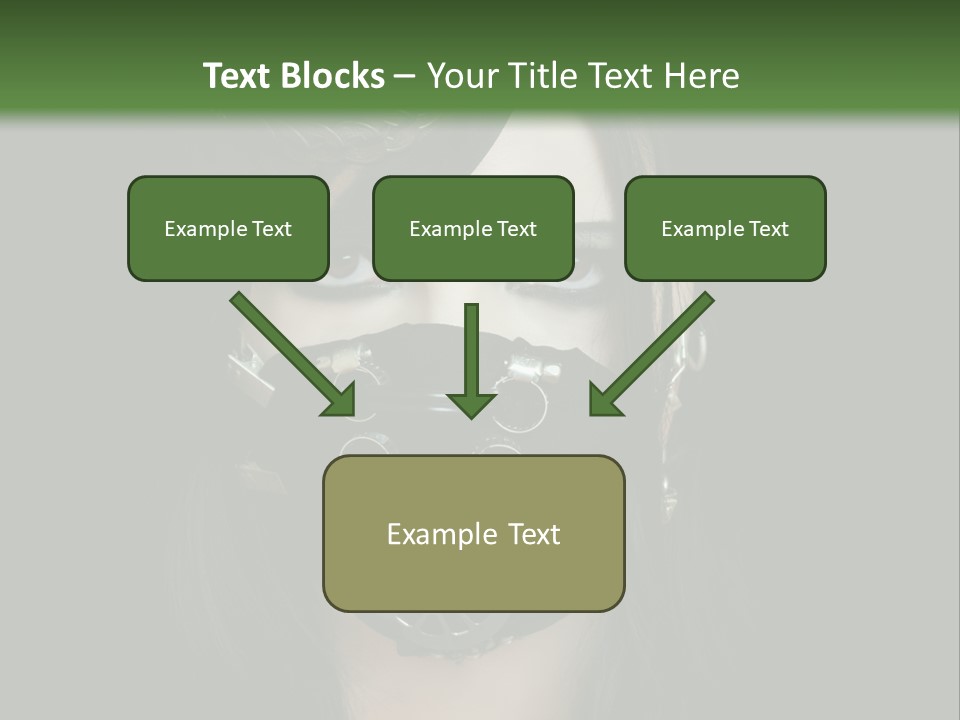 Stylish Brunette Creative PowerPoint Template