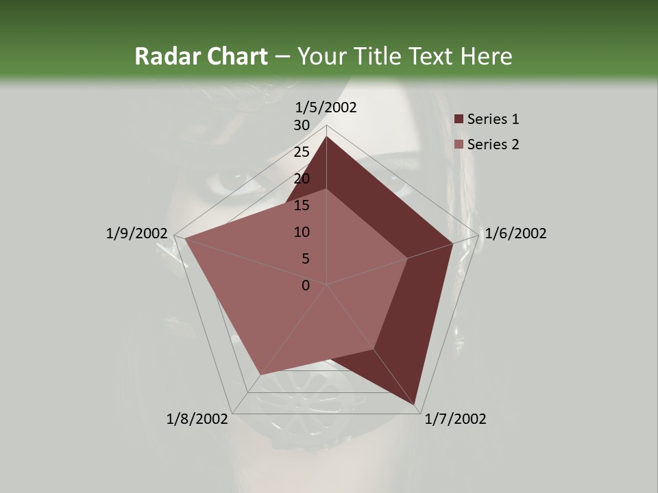 Stylish Brunette Creative PowerPoint Template