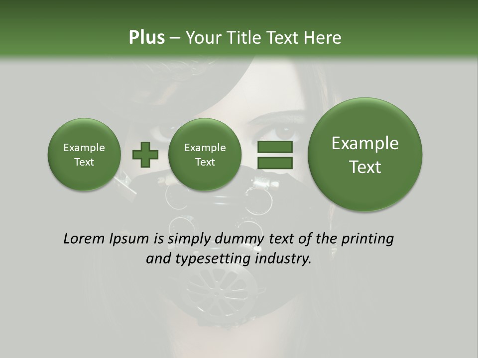 Stylish Brunette Creative PowerPoint Template