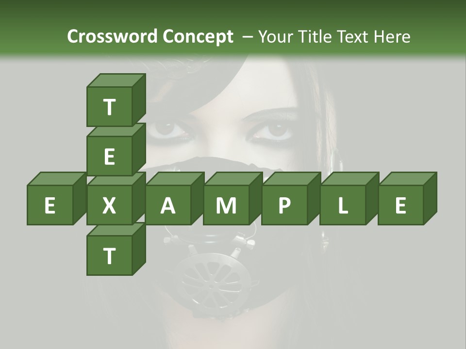 Stylish Brunette Creative PowerPoint Template