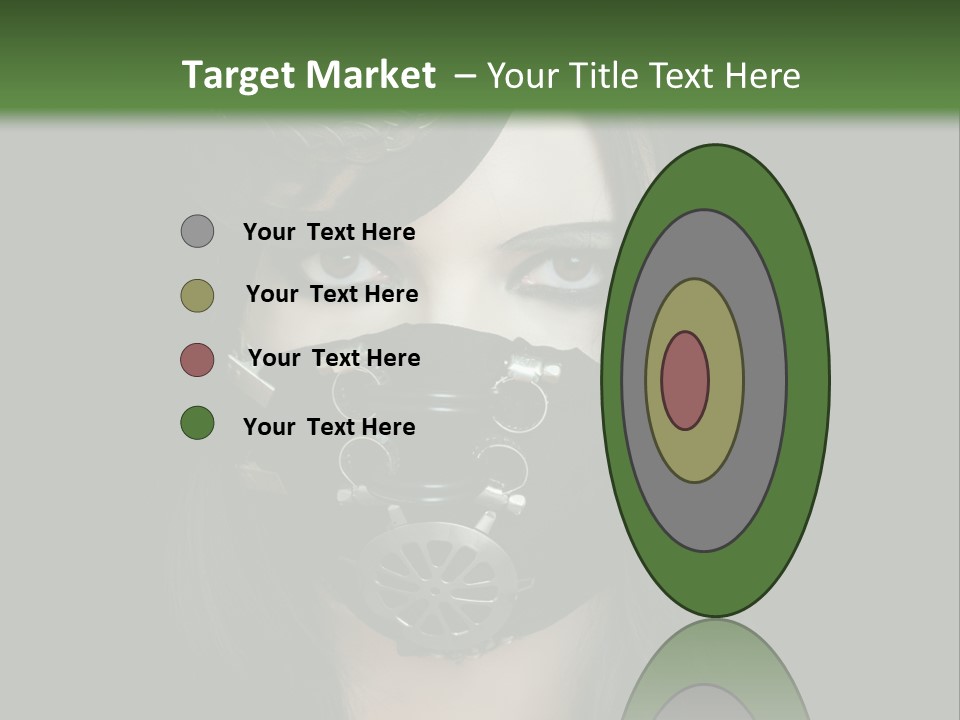 Stylish Brunette Creative PowerPoint Template