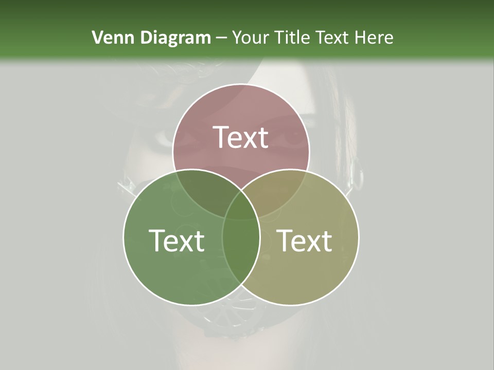 Stylish Brunette Creative PowerPoint Template