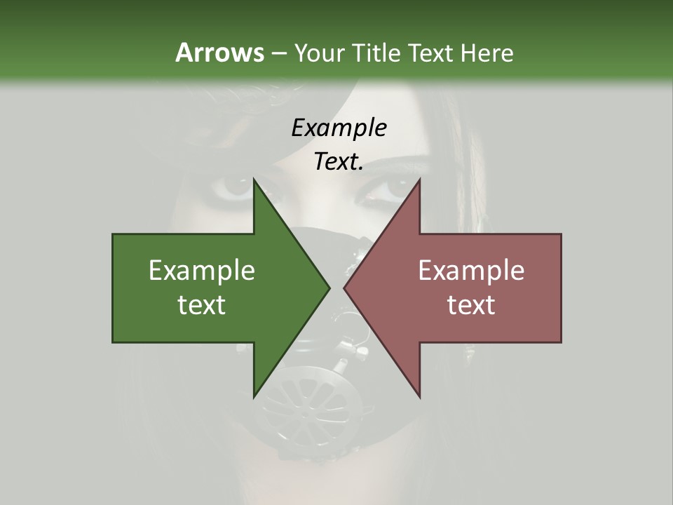 Stylish Brunette Creative PowerPoint Template