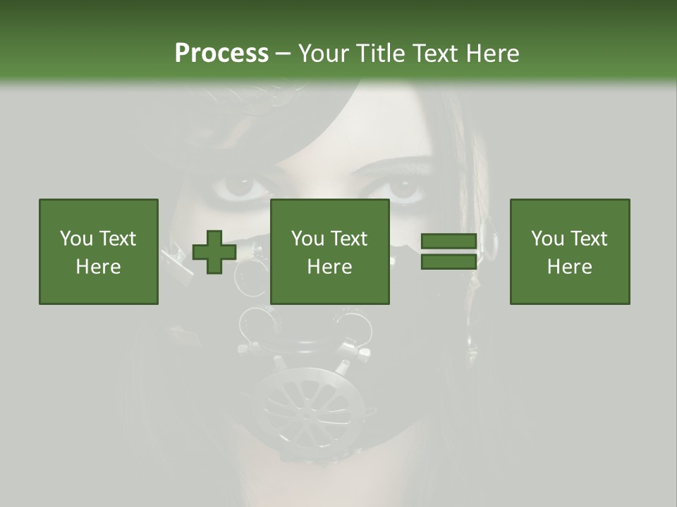 Stylish Brunette Creative PowerPoint Template